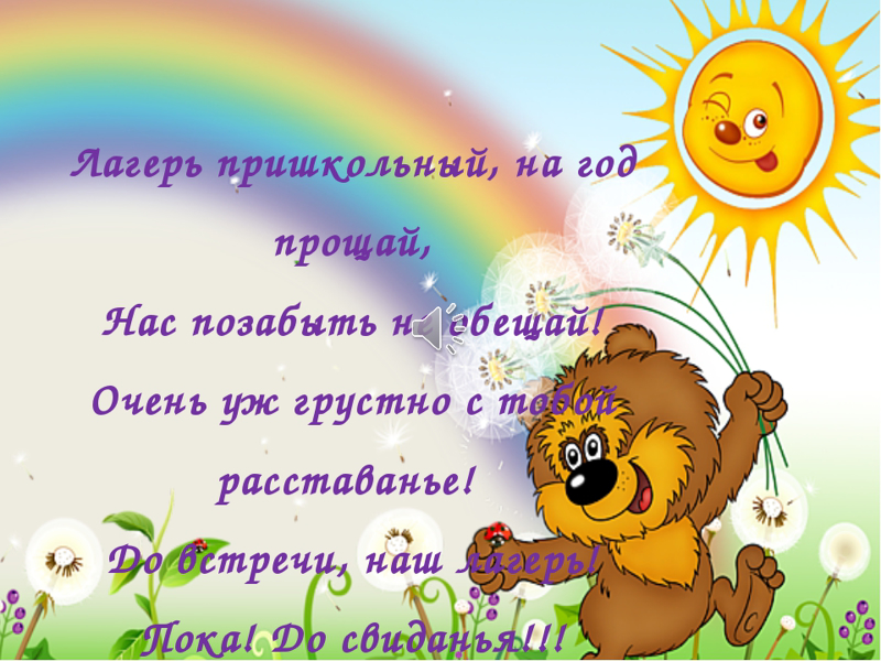Летний оздоровительный лагерь &amp;quot;Мечта&amp;quot; ( День пятнадцатый).